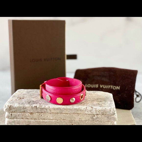Auth Louis Vuitton Spike It Adjust Rose Bracelet - Picture 4 of 6
